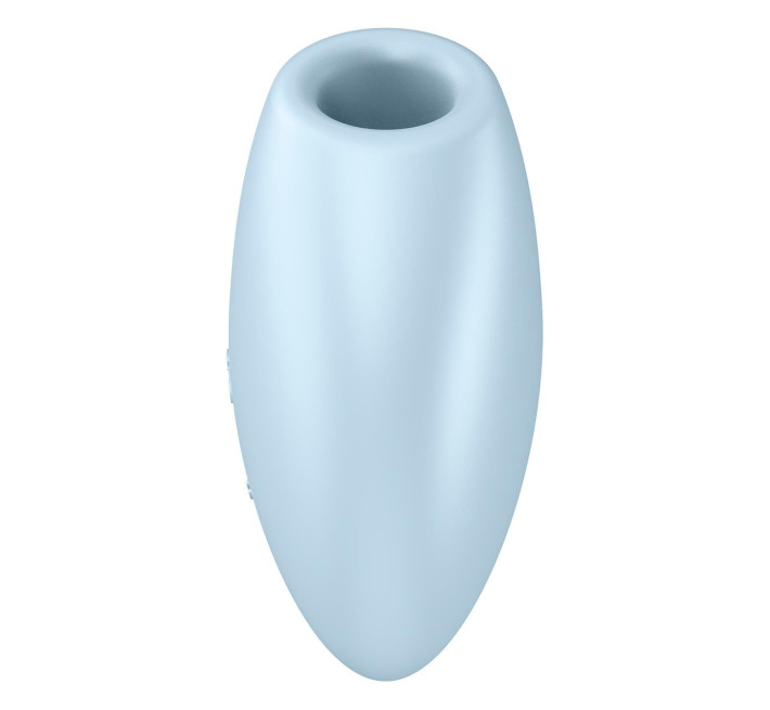 Вакуумный стимулятор-сердце с вибрацией Satisfyer Cutie Heart Blue