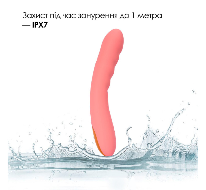 Смарт-вибратор с пульсацией Svakom Ava Neo Peach Pink, 15 режимов работы, водонепроницаемый