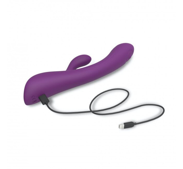Вибратор-кролик с точечным массажем точки G - Love To Love Bunny&Clyde Фиолетовый