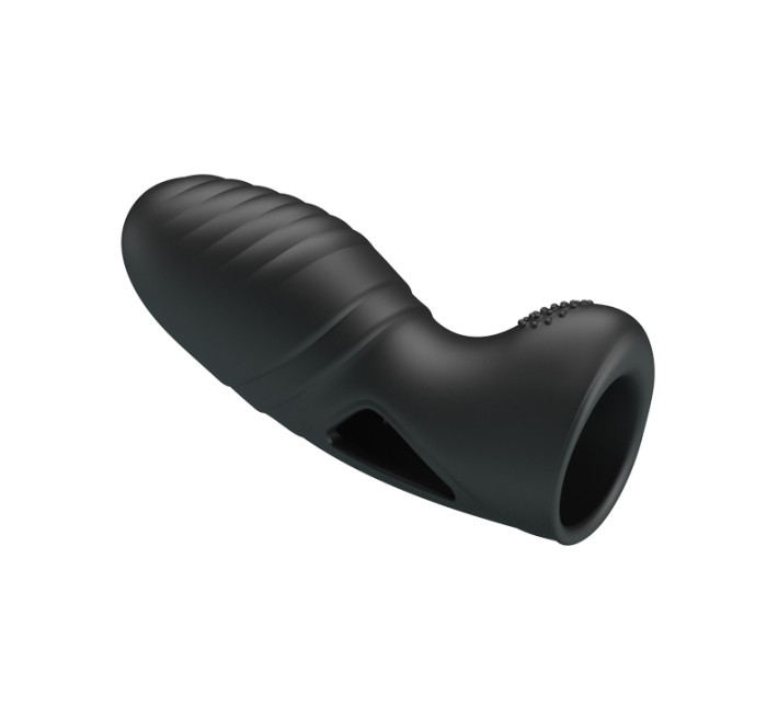 Насадка на палець Pretty Love Alan Finger Vibrator Black