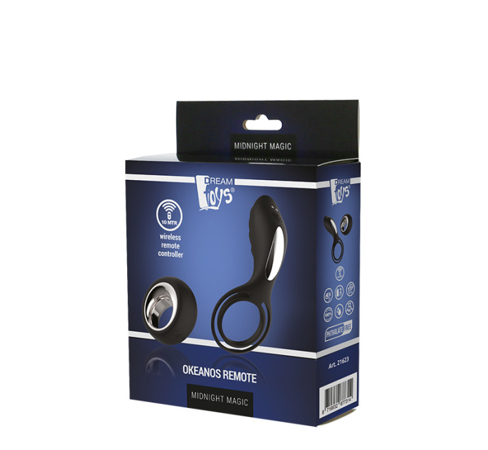 Вібростимулятор із бездротовим пультом Dreamtoys Magic Okeanos Remote