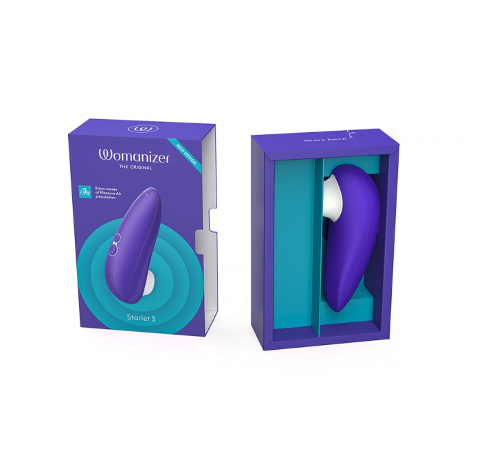 Вакуумный стимулятор клитора Womanizer Starlet 3 Indigo