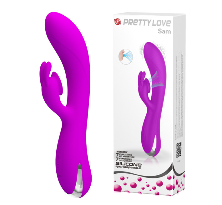 Вібратор Pretty Love Sam Vibrator Purple