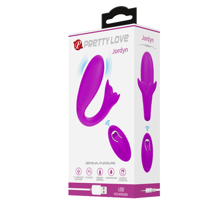 Вібратор Pretty Love Jordyn Stimulator Purple
