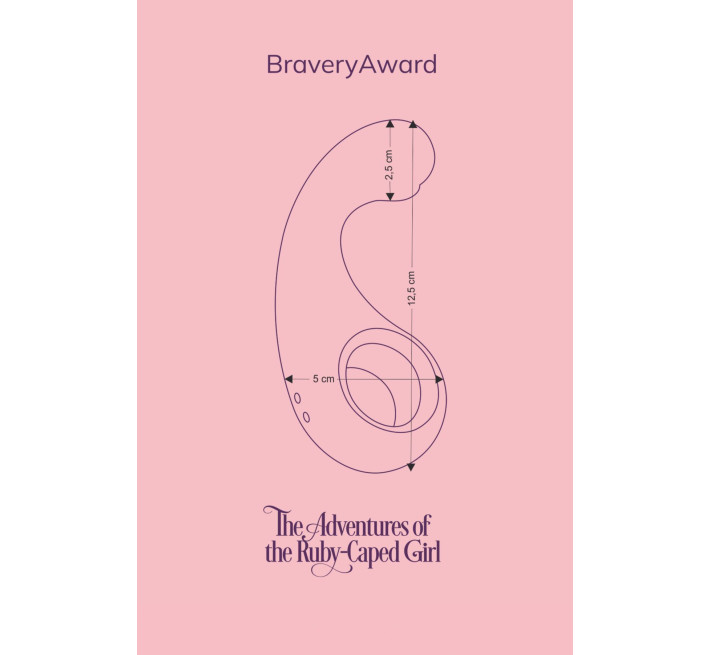 Вибратор для точки G FairyGasm BraveryAward blue