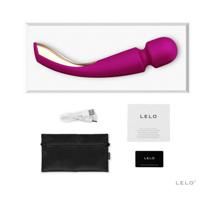 Вібромасажер LELO Smart Wand 2 Medium Deep Rose