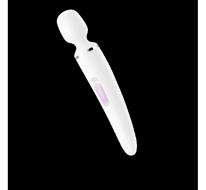 Вібромасажер Satisfyer Wand-er Woman Білий XXL