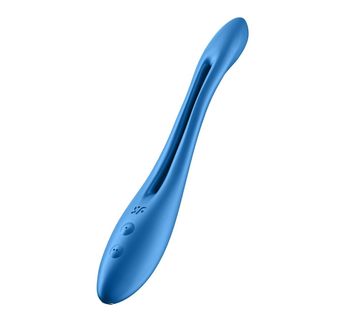 Універсальний гнучкий вібратор для пар Satisfyer Elastic Game Dark Blue