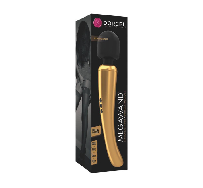 Вибромассажер Marc Dorcel MEGAWAND Золотой