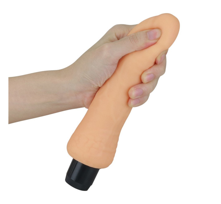 Реалистичный вибратор LoveToy Reel Feel 8 Телесный