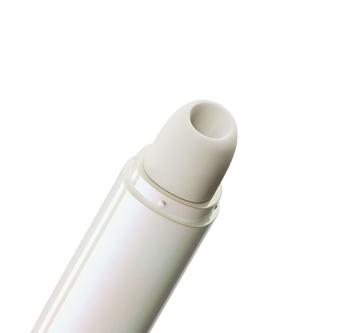 Вакуумний кліторальний стимулятор Zalo Lia Floral White