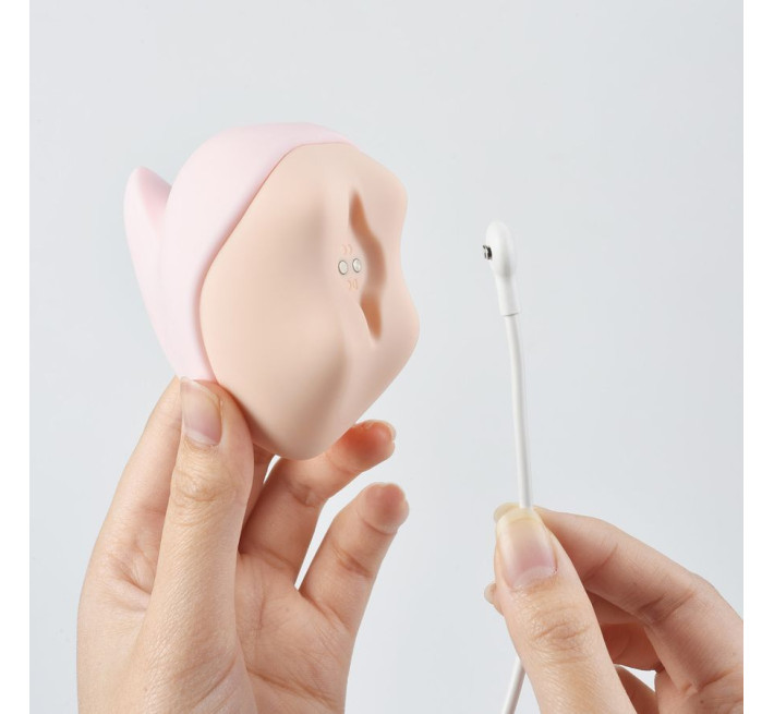 Вакуумный клиторальный смарт-стимулятор Magic Motion Unicorn Pink с вибрацией