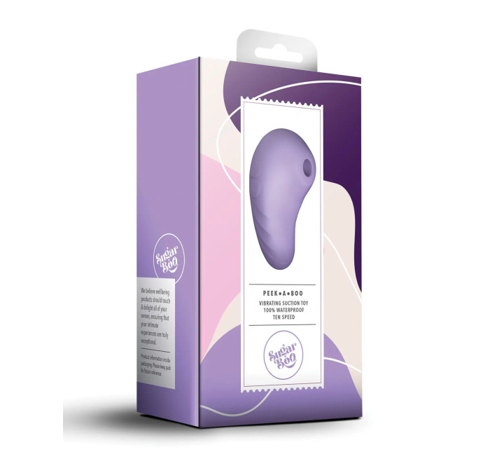 Вакуумний стимулятор з вібрацією SugarBoo Peek-A-Boo, 10 режимів