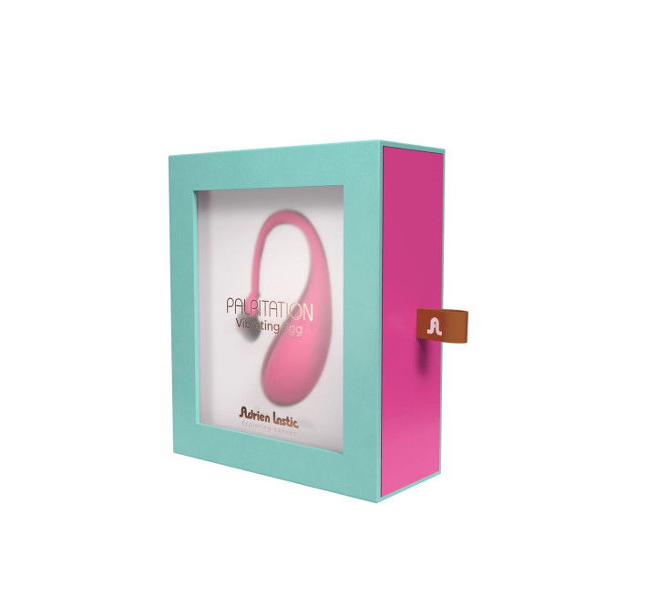 Смарт-віброяйце Adrien Lastic Palpitation Pink з глибокою вібрацією