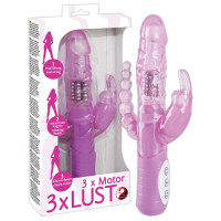 Вібратор You2Toys 3 x Lust Perlenvibe Фіолетовий