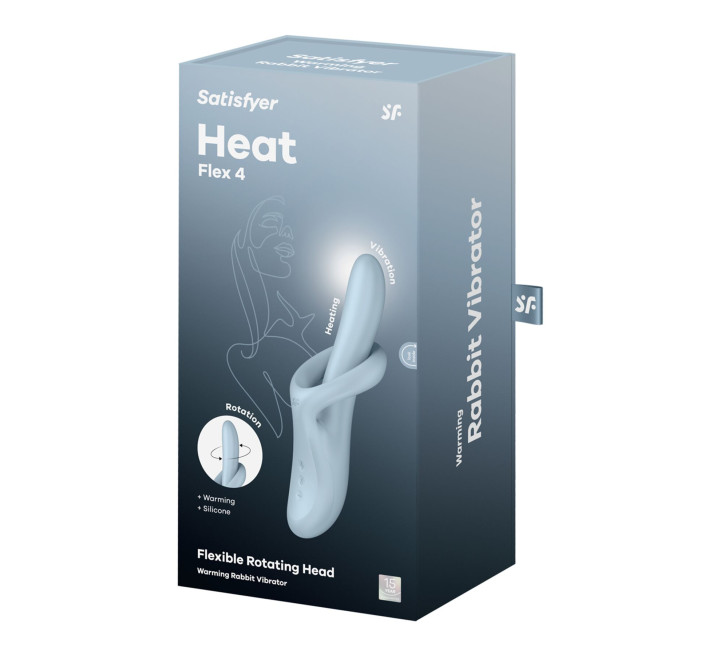 Вібратор Satisfyer Heat Flex 4 Blue
