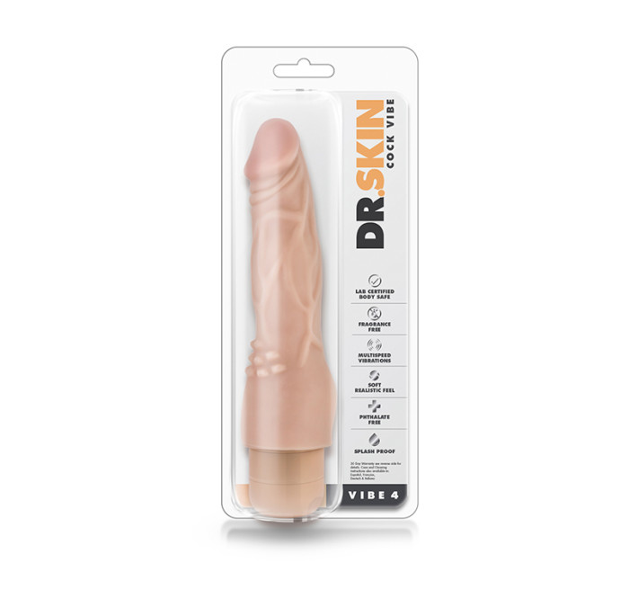 Вібратор Blush MR. SKIN COCK VIBE 4