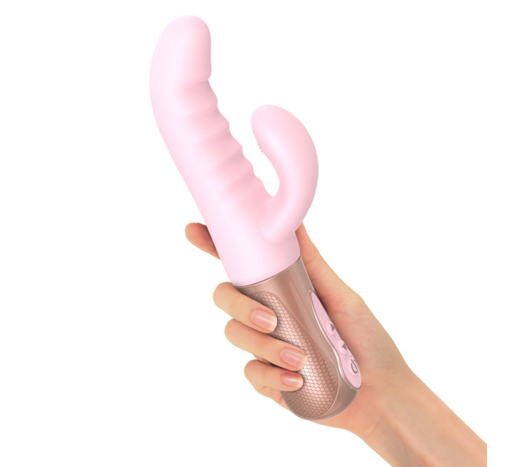 Двойной пульсатор-кролик Love To Love SASSY BUNNY - BABY PINK