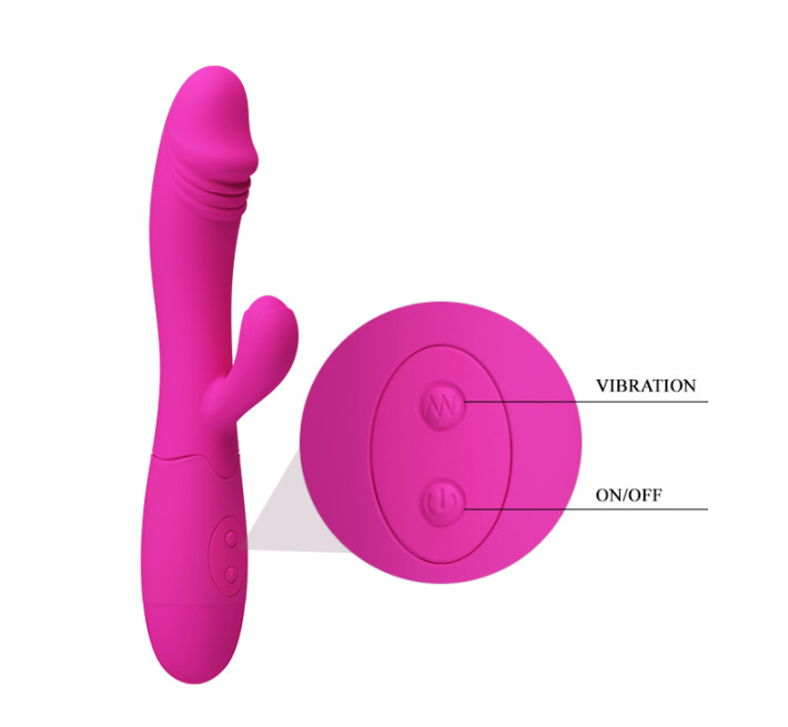 Hi-tech Вибратор Pretty Love Vibrator Розовый
