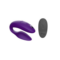 Смарт-вібратор для пар We-Vibe Sync 2 Purple, 10 віброрежимів, пульт ДК Смарт-вібратор для пар We-Vibe Sync 2 Purple, 10 віброрежимів, пульт ДК