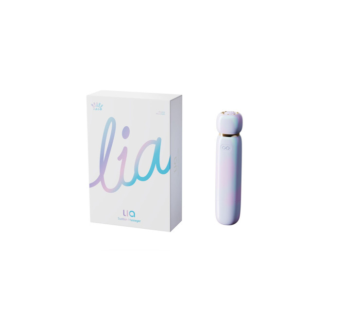 Вакуумний кліторальний стимулятор Zalo Lia Floral White