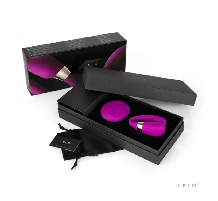 Вібратор для пар LELO Tiani 3 Deep Rose, 2 мотори, пульт ДК