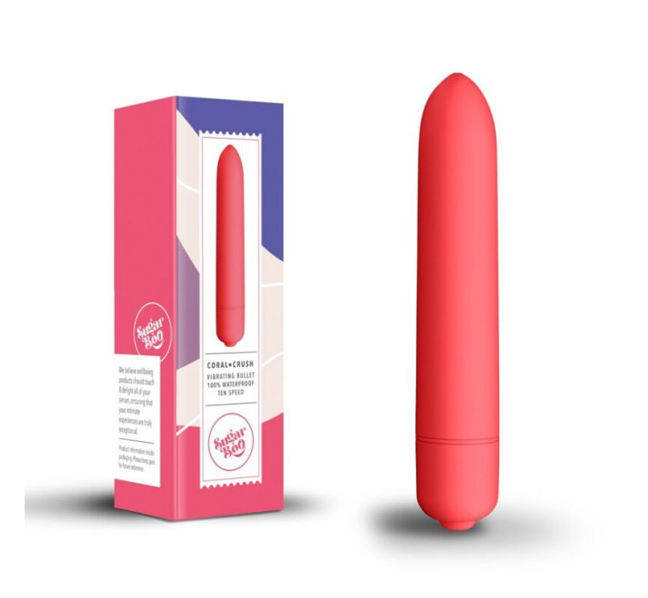 Виброшара SugarBoo Coral Crush, 10 уровней интенсивности