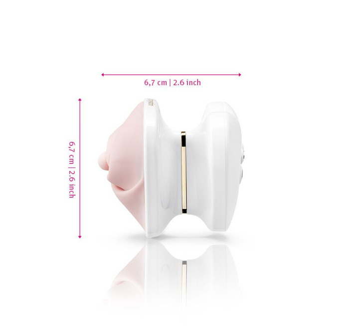 Вібратор для клітора Mystim Heart´s Desire White, 8 режимів, дуже потужний