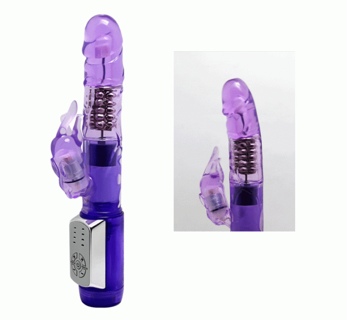 Вібратор LyBaile Passionate Baron Vibrator Фіолетовий