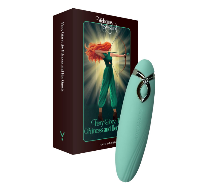 Минивибратор FairyGasm PleasureArrow green