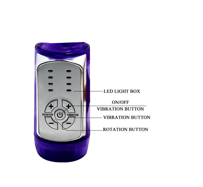 Вібратор LyBaile Passionate Baron Vibrator Фіолетовий