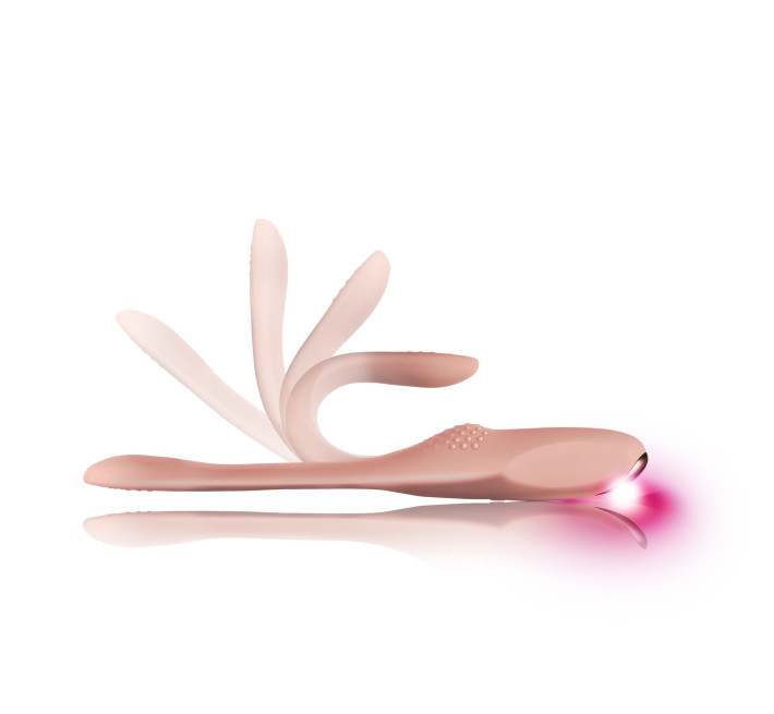 Універсальний вібратор Rocks Off Two-Vibe Рожевий