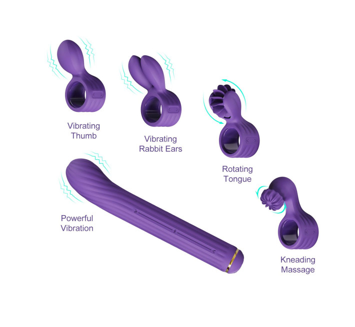 Вібратор Otouch Magic Stick S1 Plus - Purple