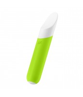 Минивибратор с гибким язычком Satisfyer Ultra Power Bullet 7 Зеленый