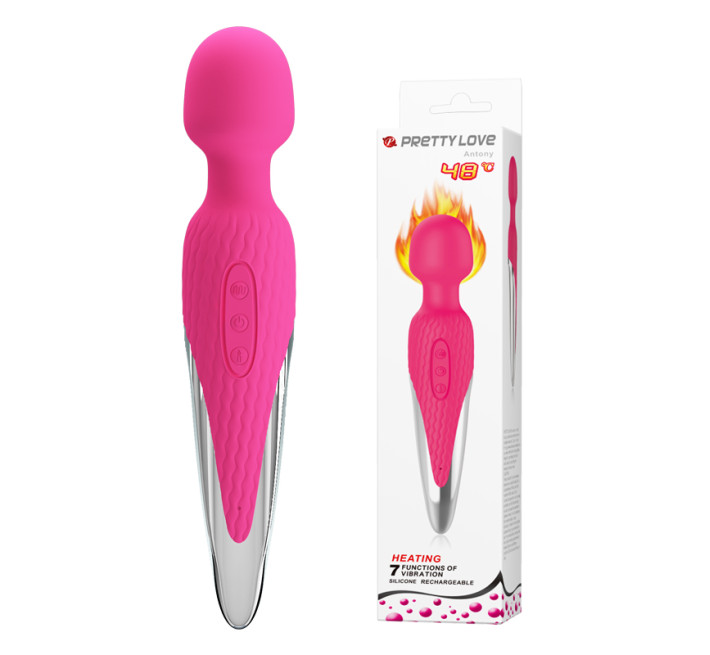 Вібромасажер Pretty Love Antony Heat Massager Pink