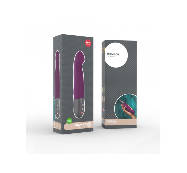 Вібратор-пульсатор Fun Factory Stronic G Фіолетовий