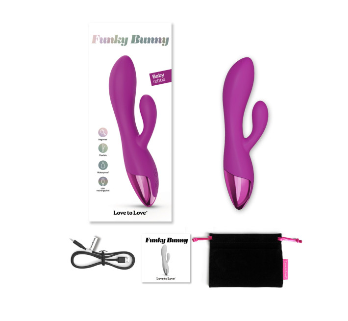 Вібратор-кролик Love To Love FUNKY BUNNY - SWEET ORCHID