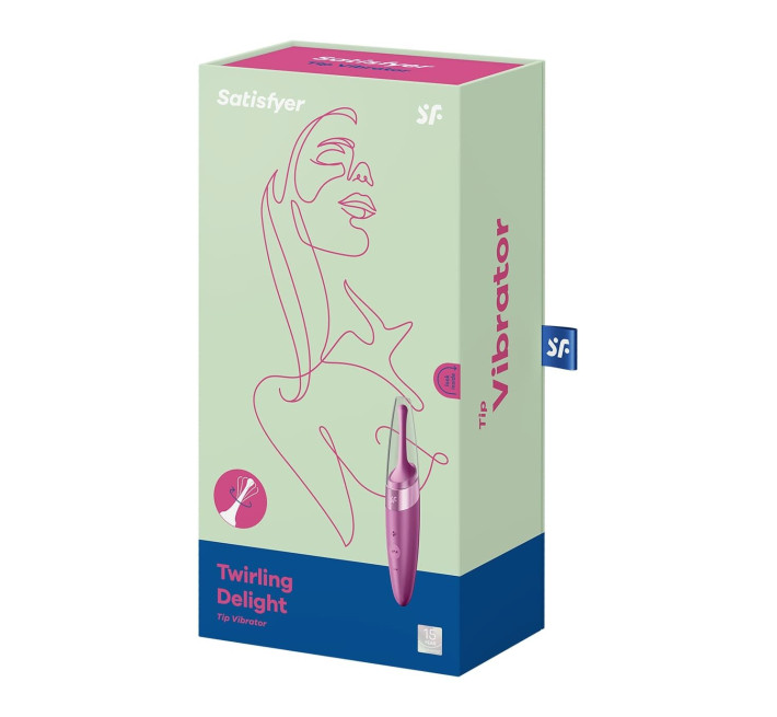 Вибратор для клитора Satisfyer Twirling Delight Лиловая