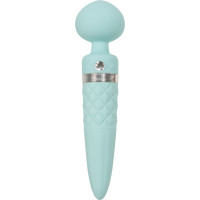 Вибромассажер 2-в-1 PILLOW TALK Sultry Бирюзовый