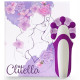 Стимулятор з імітацією оральних ласк FeelzToys Clitella Oral Clitoral Stimulator Фіолетовий