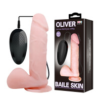 Вібратор LyBaile Oliver Vibrating Dildo 9.5" Вібратор LyBaile Oliver Vibrating Dildo 9.5"