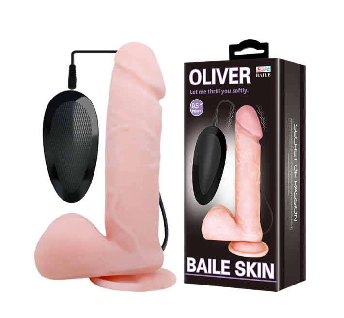 Вибратор LyBaile Oliver Vibrating Dildo 9.5"