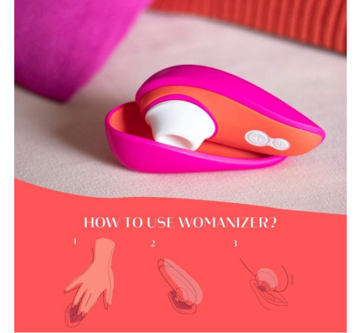 Вакуумный стимулятор клитора Womanizer Liberty by Lily Allen