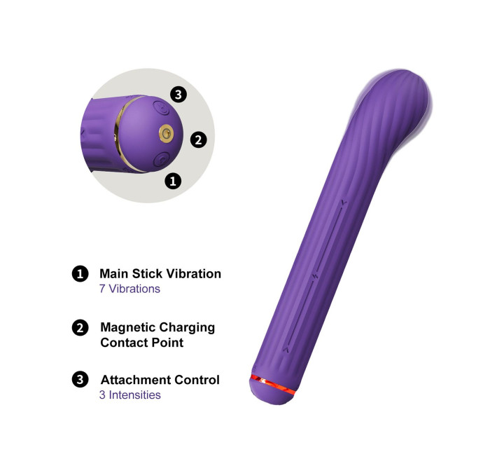 Вібратор Otouch Magic Stick S1 Plus - Purple