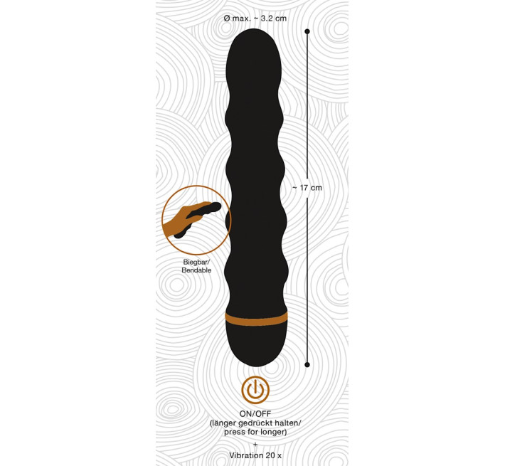 Вібратор You2Toys Bendy Wavy Vibrator