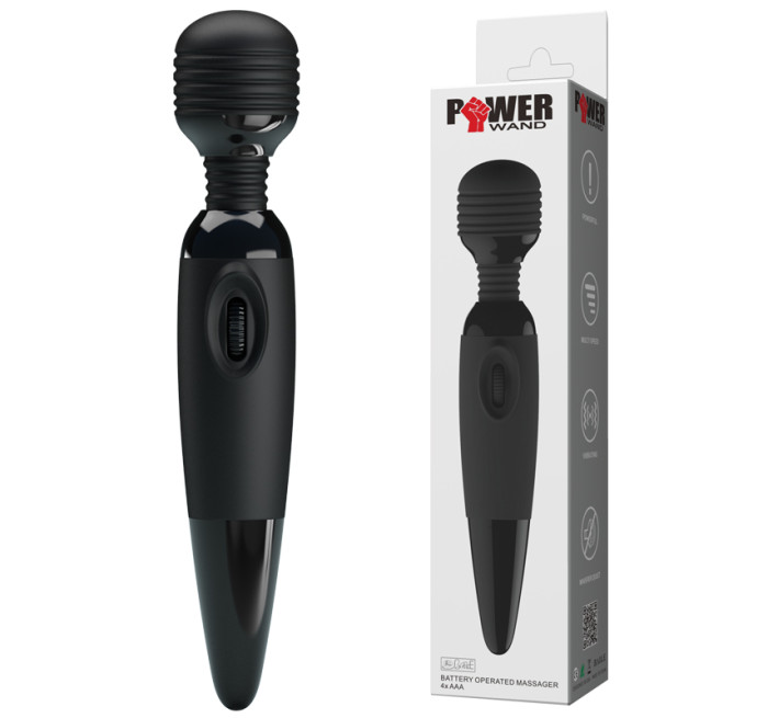 Вибратор Pretty Love Power Wand Massager Черный