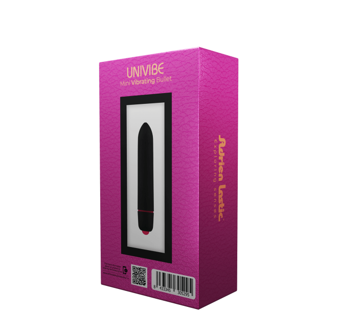 Виброшар Adrien Lastic Univibe, 10 режимов работы, силикон, на батарейках