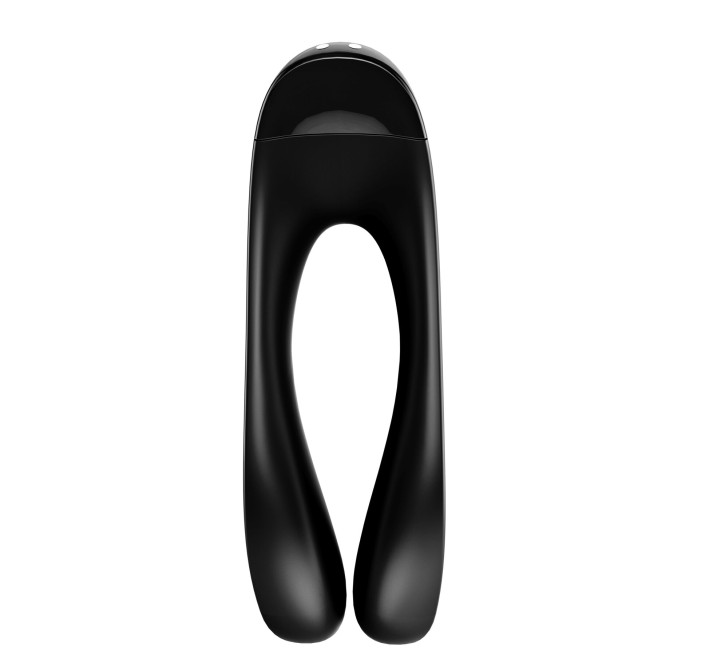 Вибратор на палец Satisfyer Candy Cane Черный