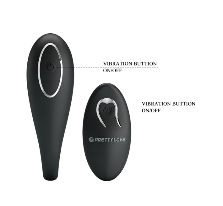 Вібратор Pretty Love Algernon Stimulator Black