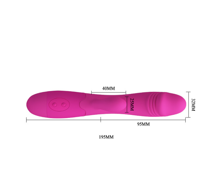 Hi-tech Вибратор Pretty Love Vibrator Розовый